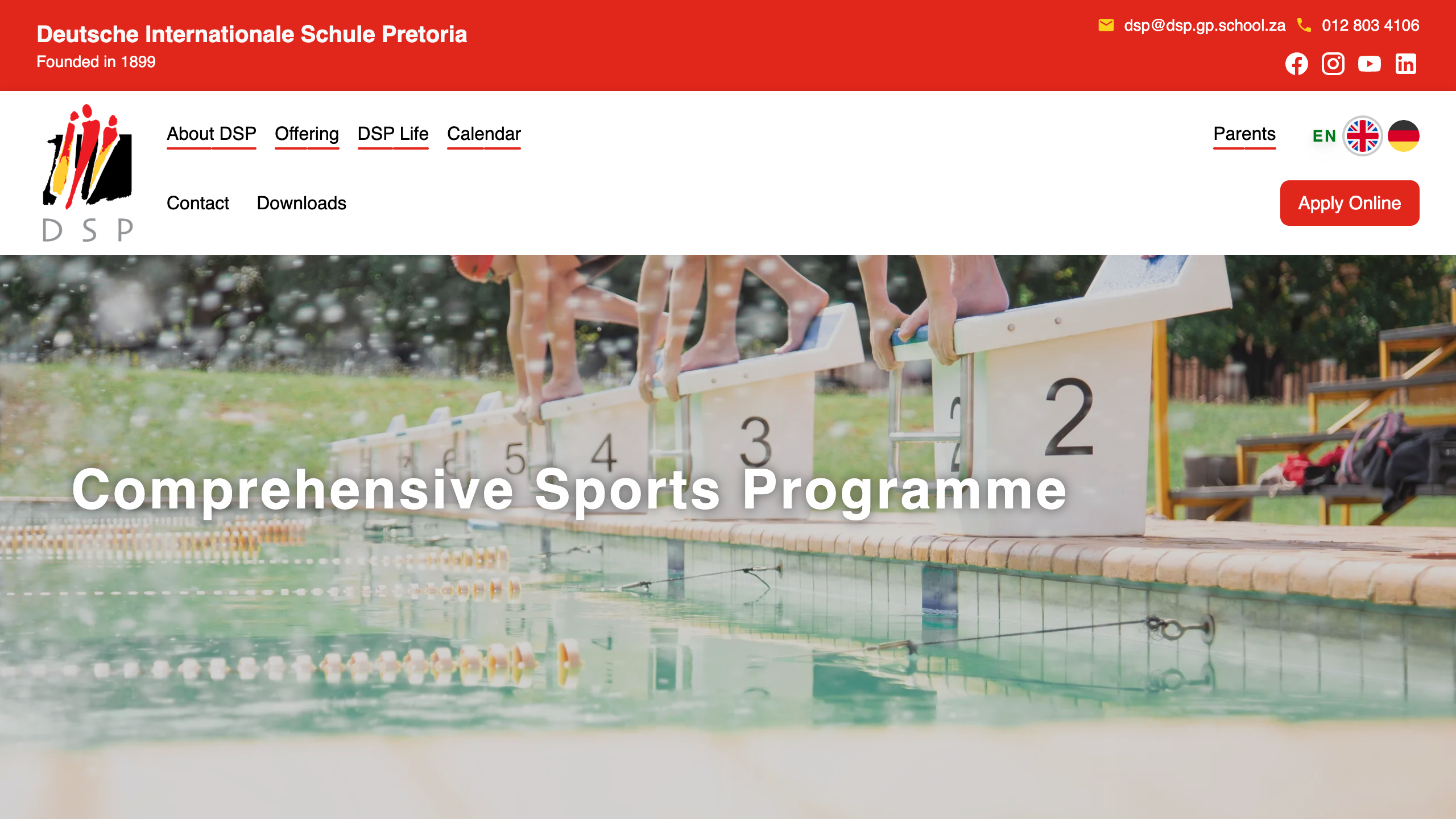 Deutsche Internationale Schule Pretoria - Screenshot 1