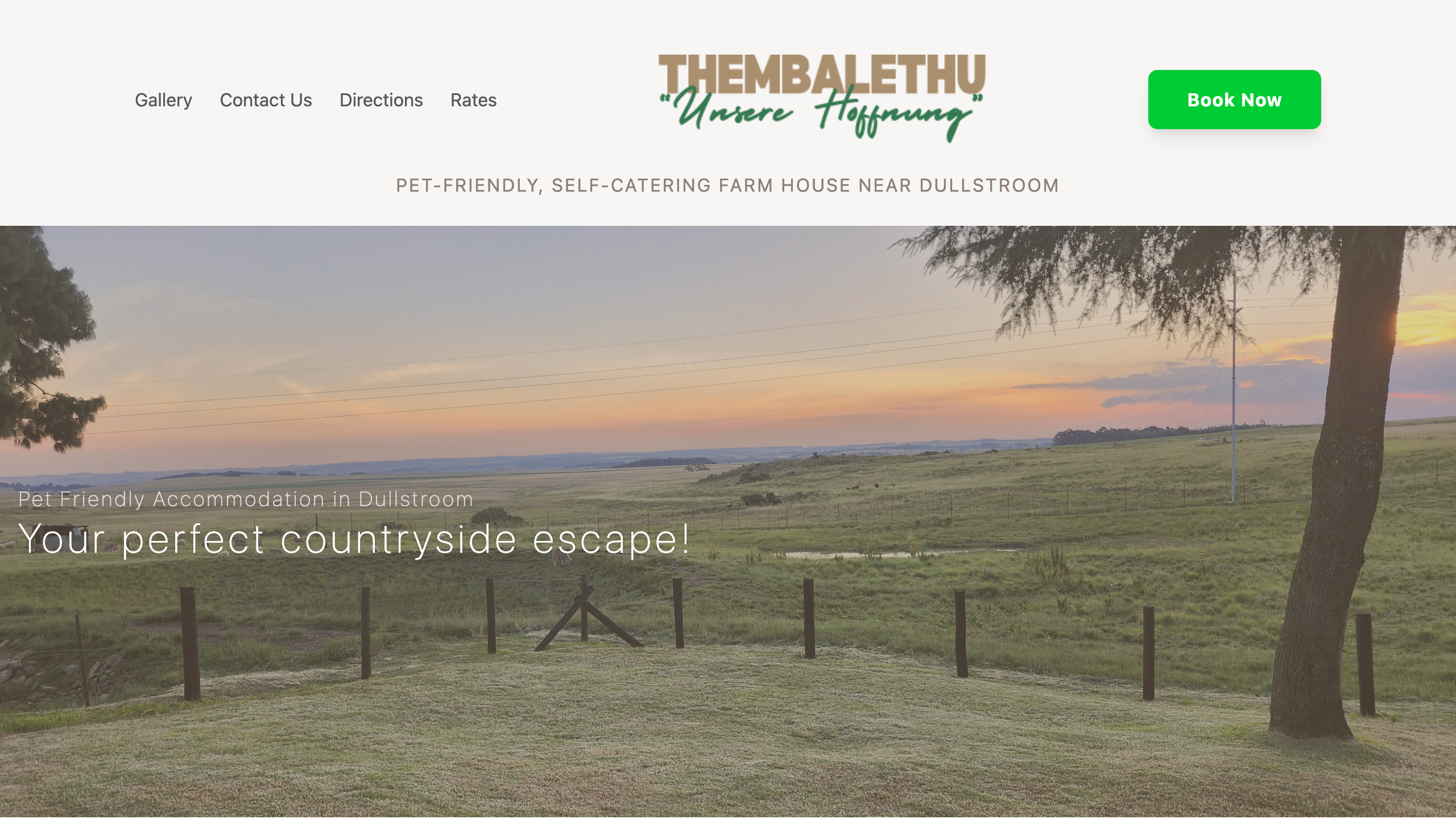 Thembalethu Farmhouse - Screenshot 1